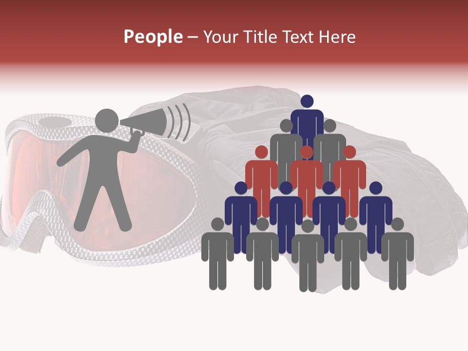 Merchandise Sports Plastic PowerPoint Template