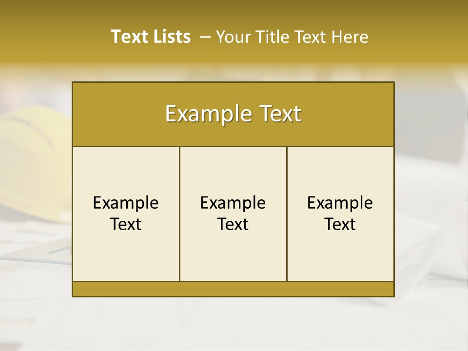 A Group Of People Working On A Construction Project PowerPoint Template