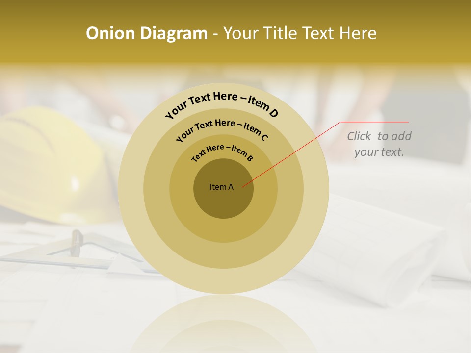 A Group Of People Working On A Construction Project PowerPoint Template