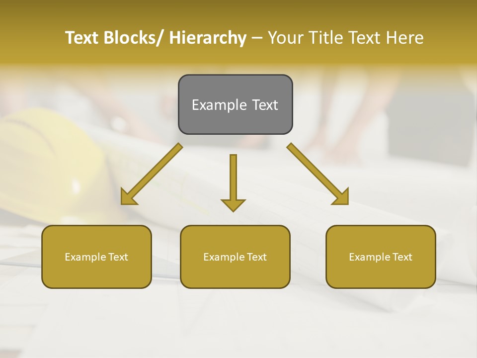 A Group Of People Working On A Construction Project PowerPoint Template