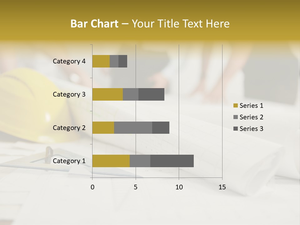 A Group Of People Working On A Construction Project PowerPoint Template