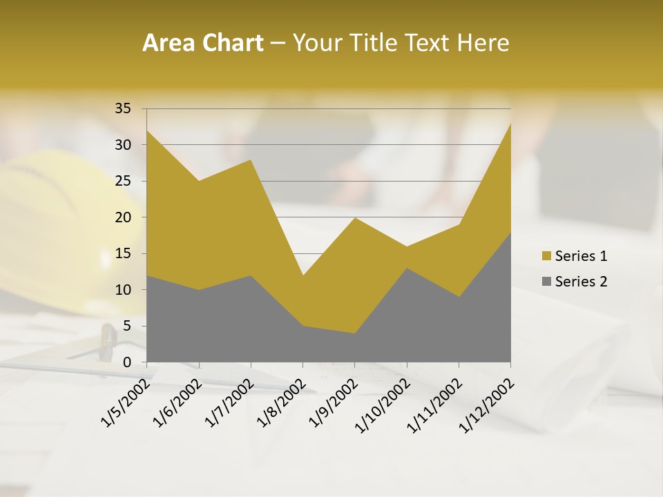 A Group Of People Working On A Construction Project PowerPoint Template