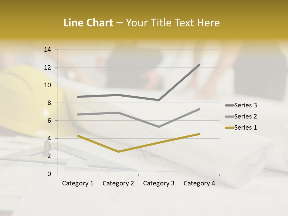 A Group Of People Working On A Construction Project PowerPoint Template