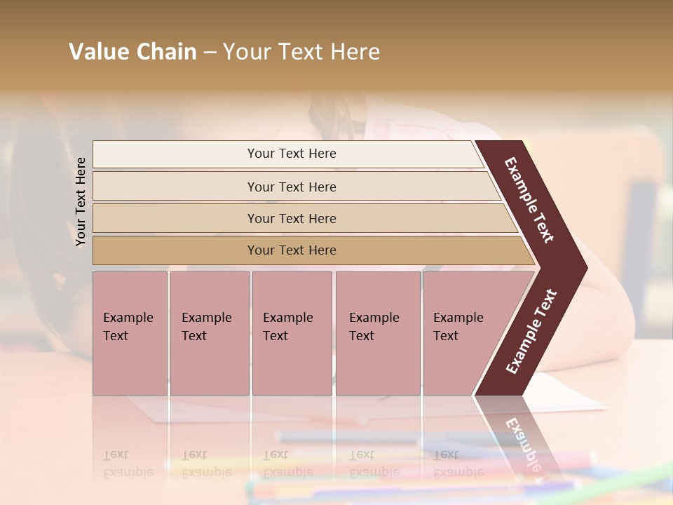 Felttip Bright Preschooler PowerPoint Template