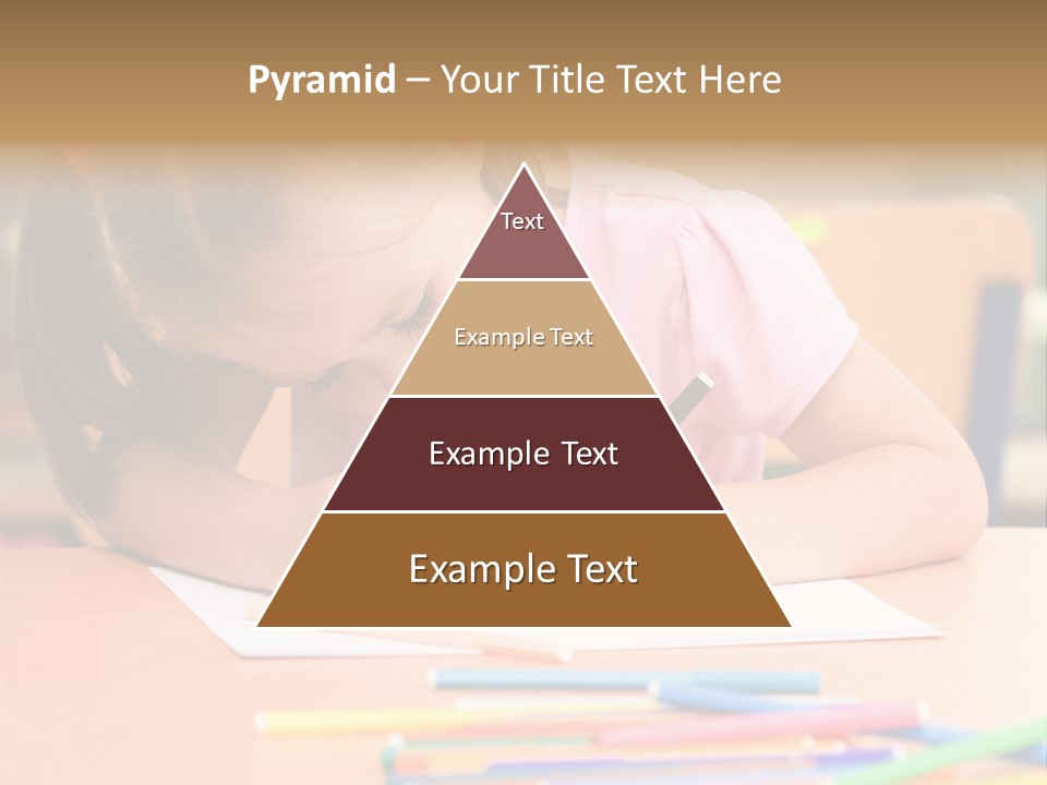 Felttip Bright Preschooler PowerPoint Template