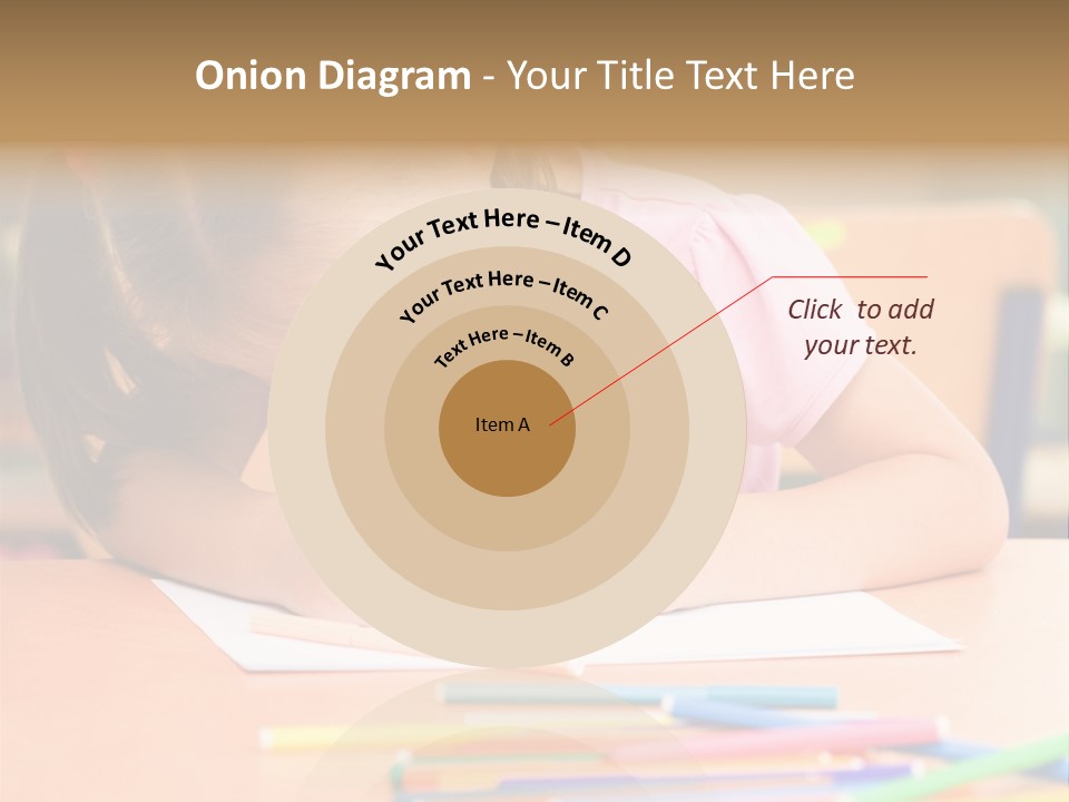 Felttip Bright Preschooler PowerPoint Template