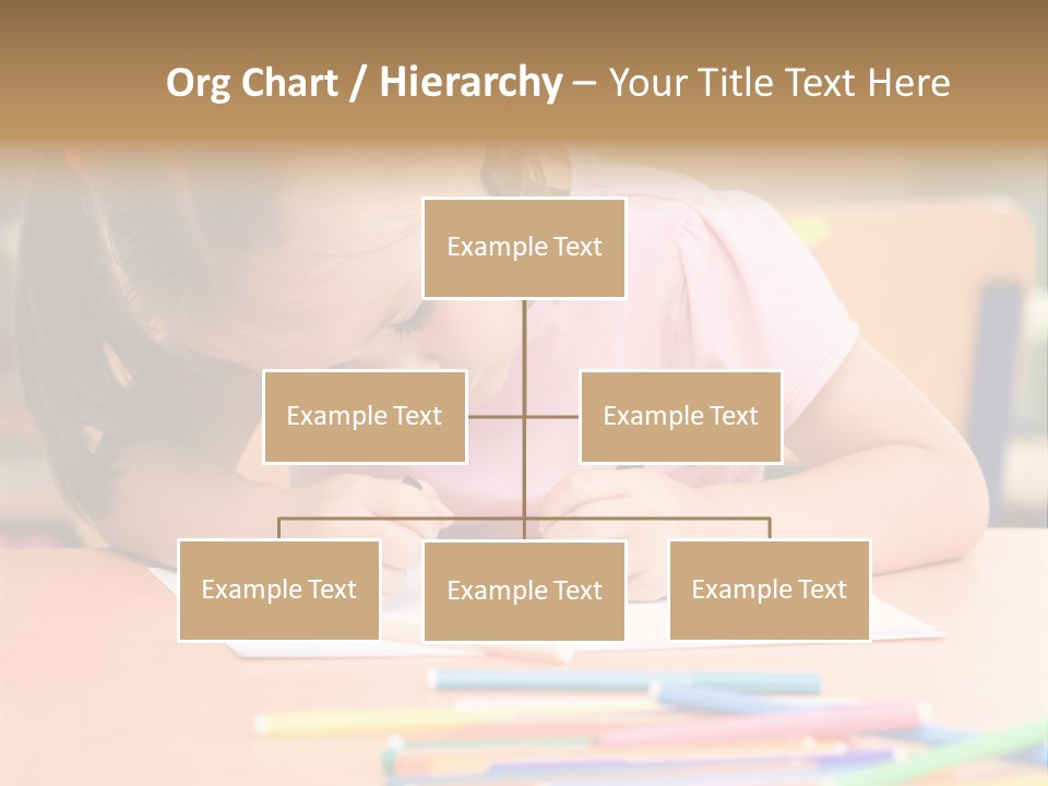 Felttip Bright Preschooler PowerPoint Template