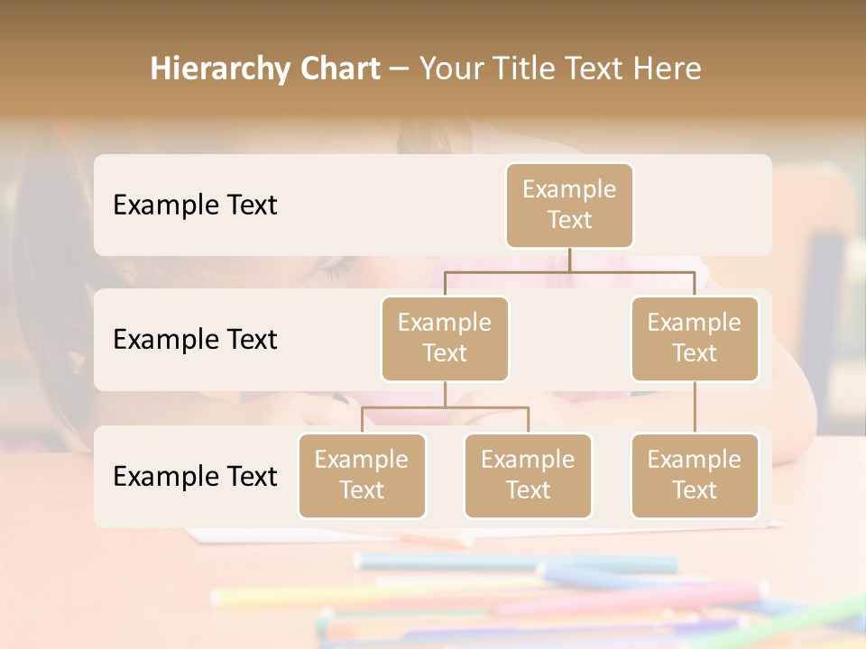 Felttip Bright Preschooler PowerPoint Template