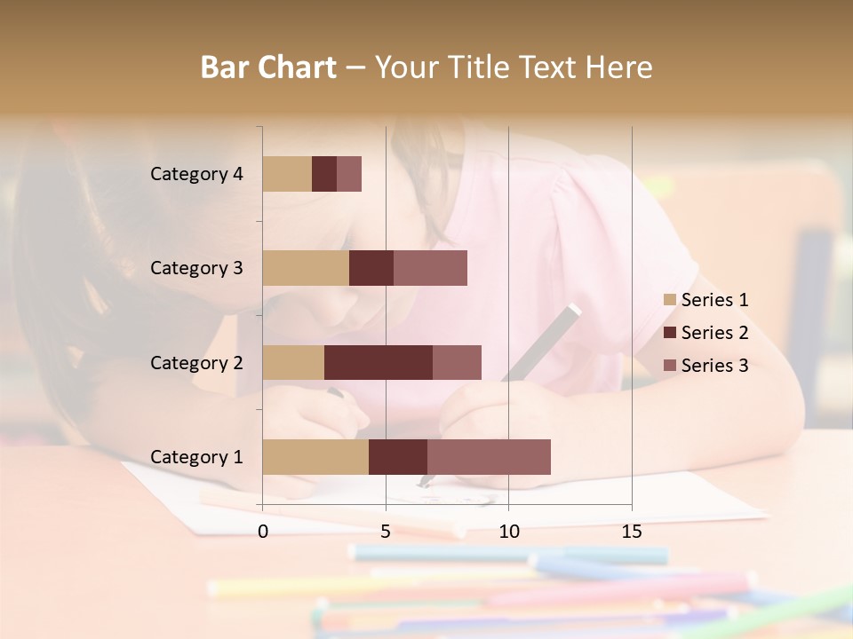Felttip Bright Preschooler PowerPoint Template