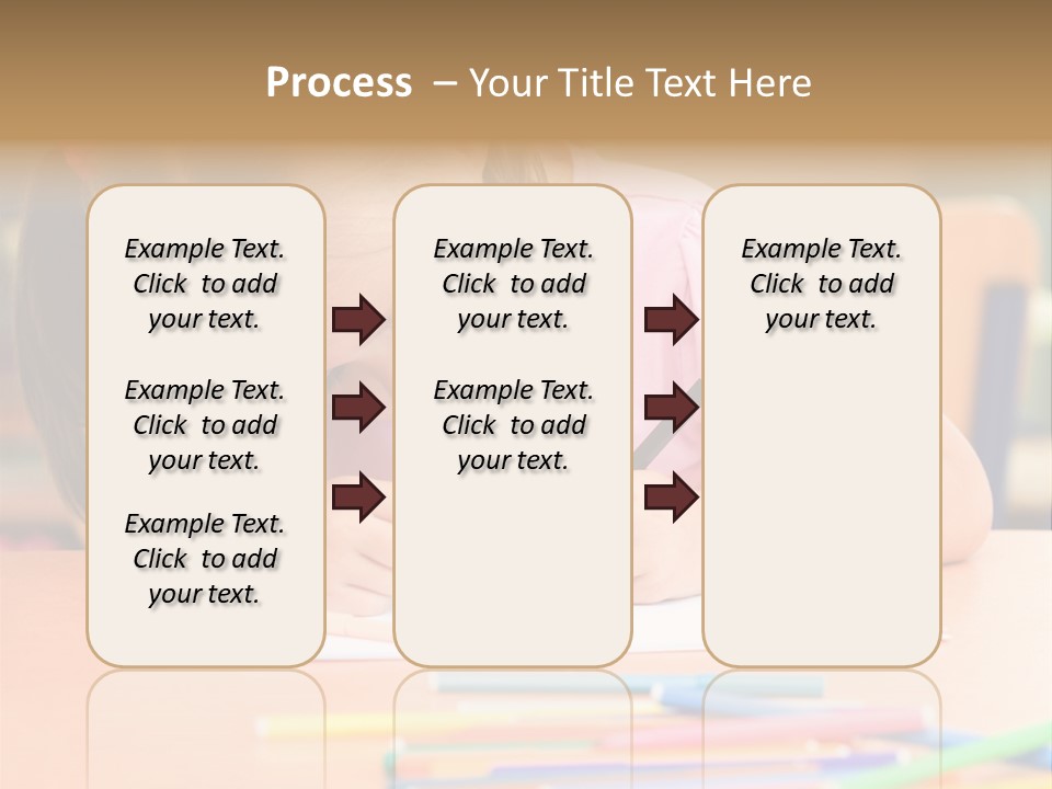 Felttip Bright Preschooler PowerPoint Template