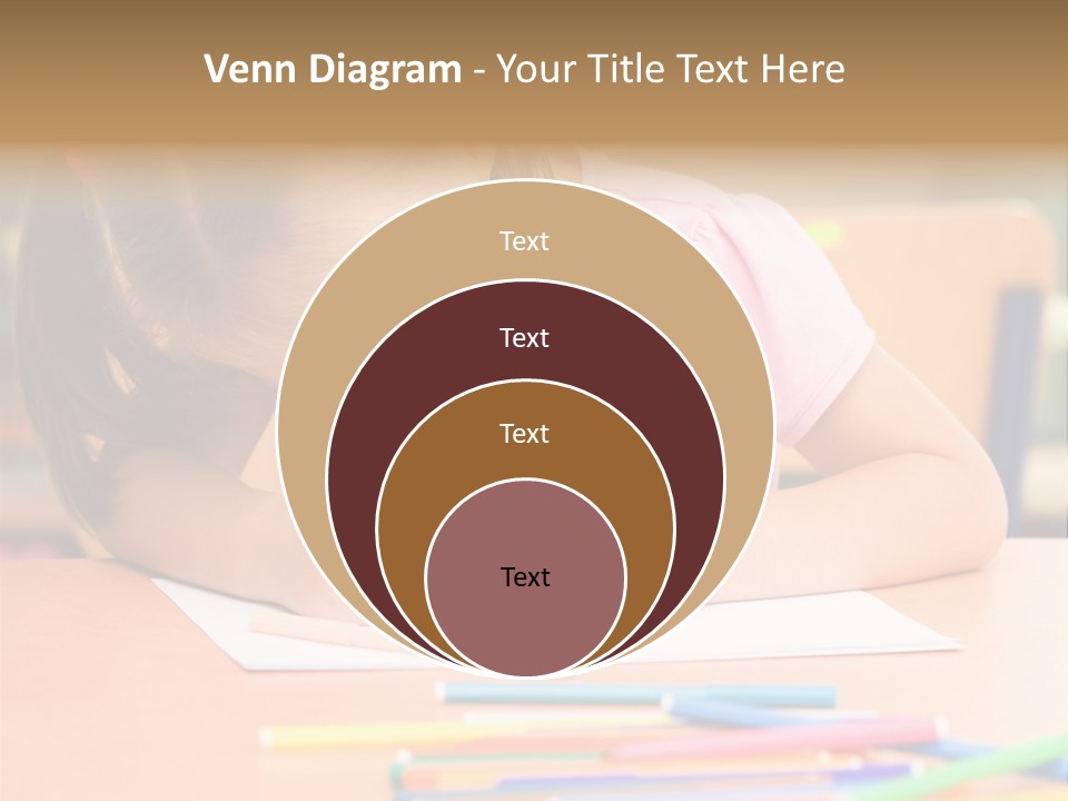 Felttip Bright Preschooler PowerPoint Template