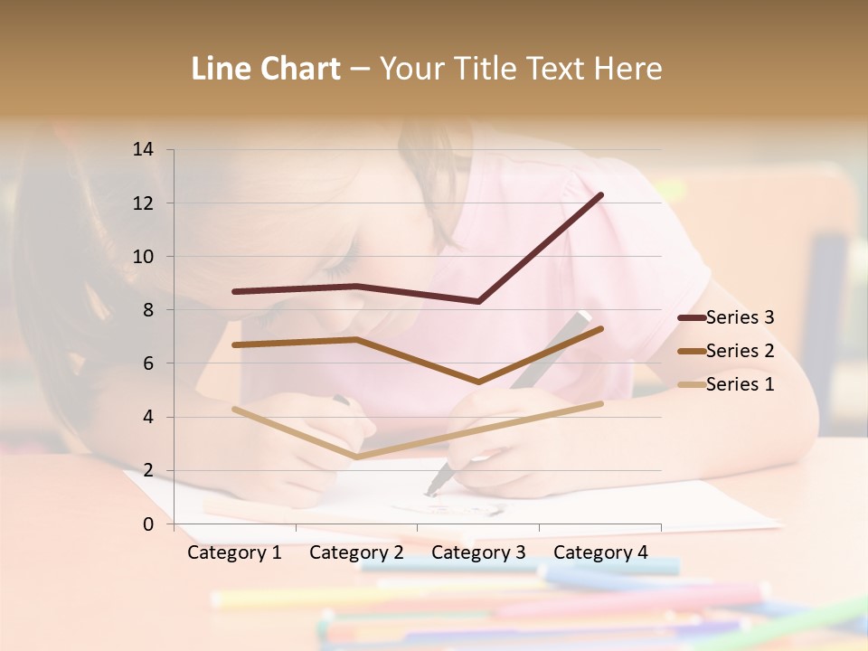 Felttip Bright Preschooler PowerPoint Template