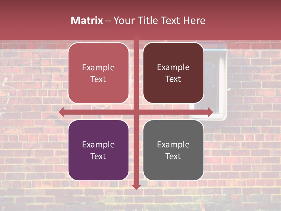 Telephone Art Stone PowerPoint Template