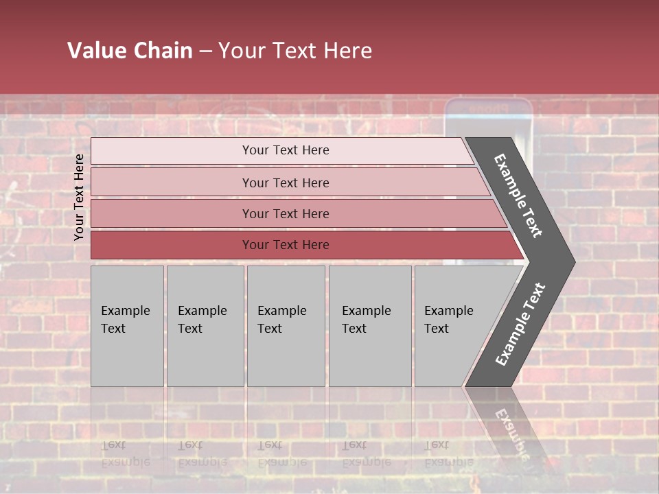 Telephone Art Stone PowerPoint Template