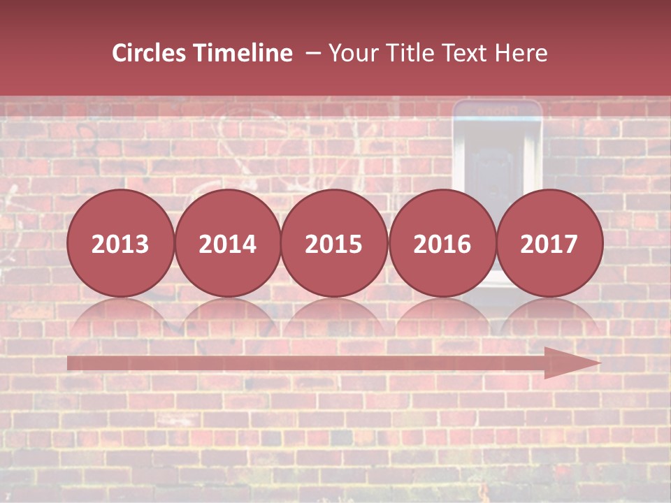 Telephone Art Stone PowerPoint Template