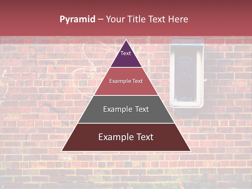 Telephone Art Stone PowerPoint Template