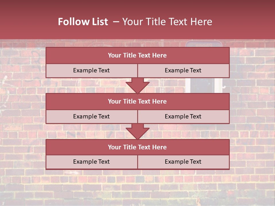 Telephone Art Stone PowerPoint Template