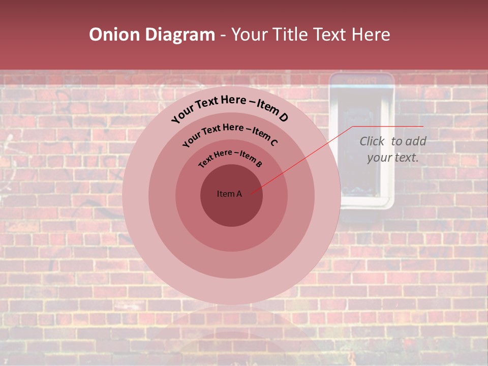 Telephone Art Stone PowerPoint Template