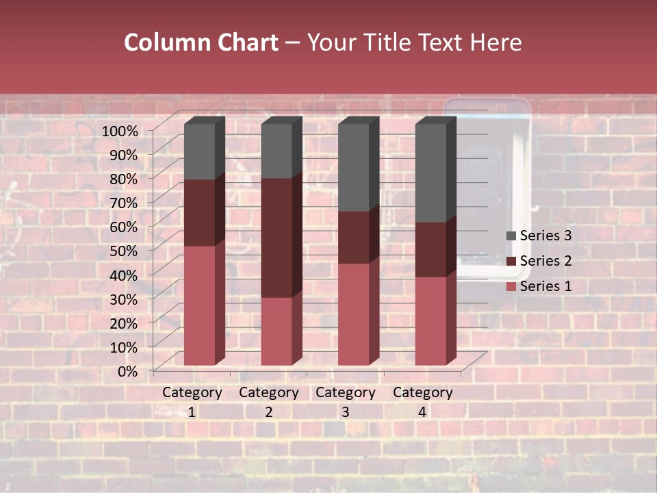 Telephone Art Stone PowerPoint Template