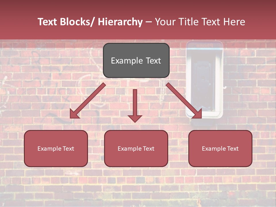 Telephone Art Stone PowerPoint Template