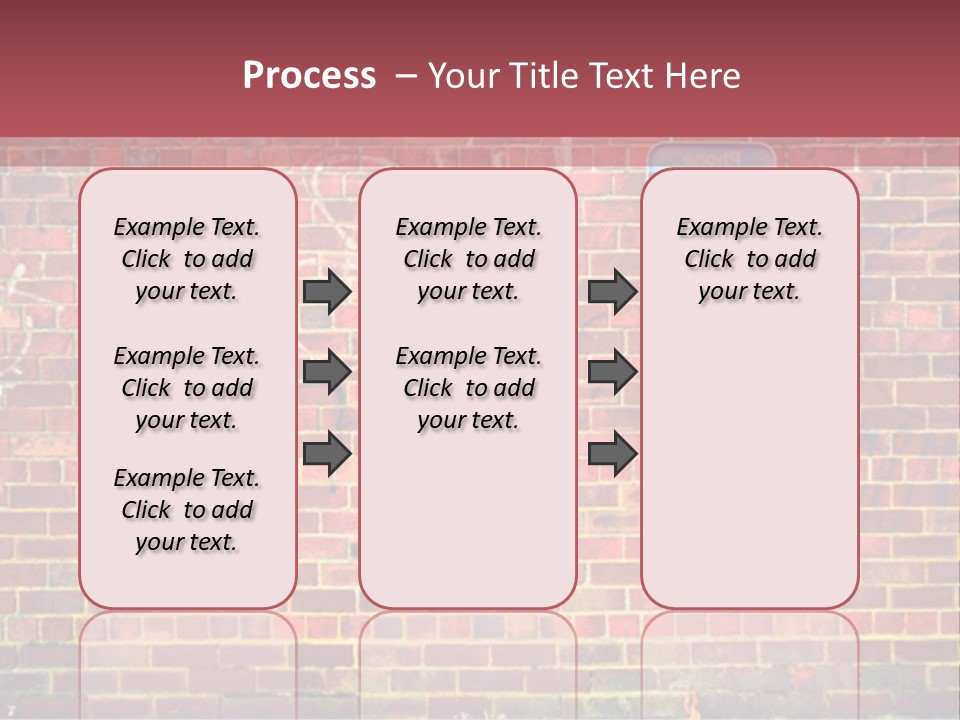 Telephone Art Stone PowerPoint Template