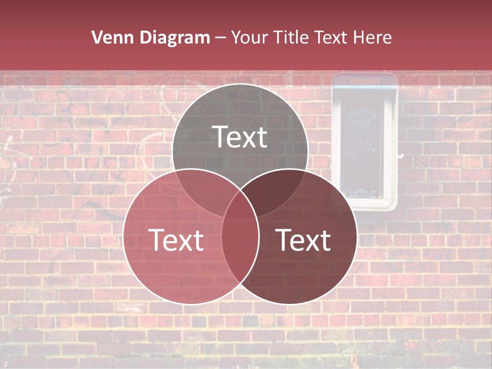 Telephone Art Stone PowerPoint Template