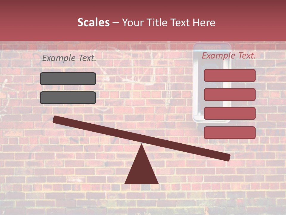 Telephone Art Stone PowerPoint Template