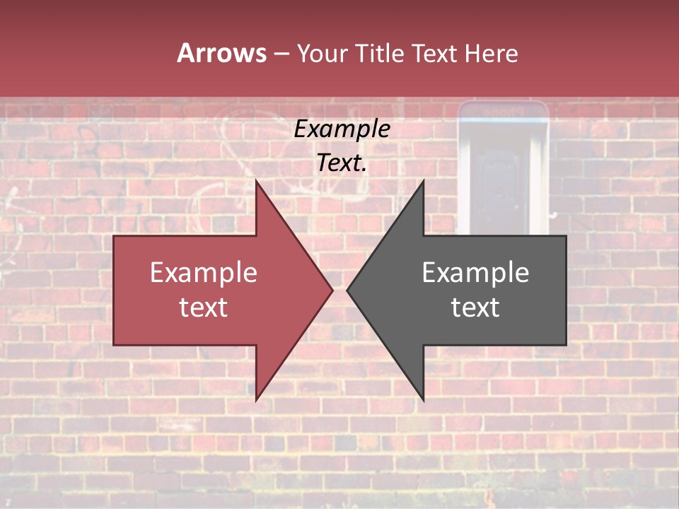 Telephone Art Stone PowerPoint Template
