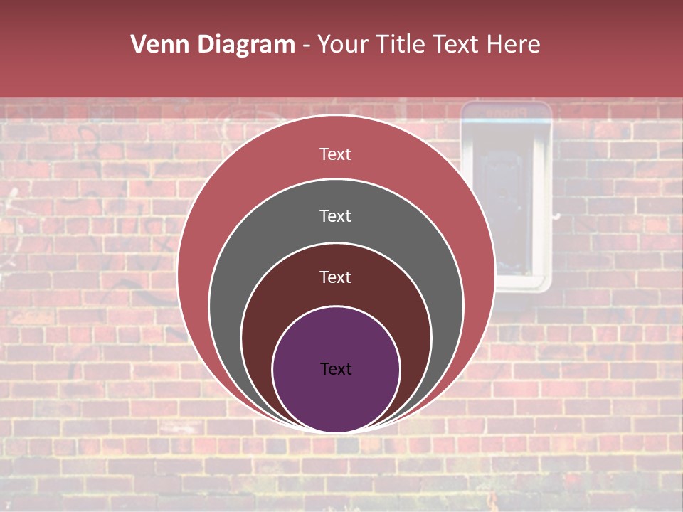 Telephone Art Stone PowerPoint Template