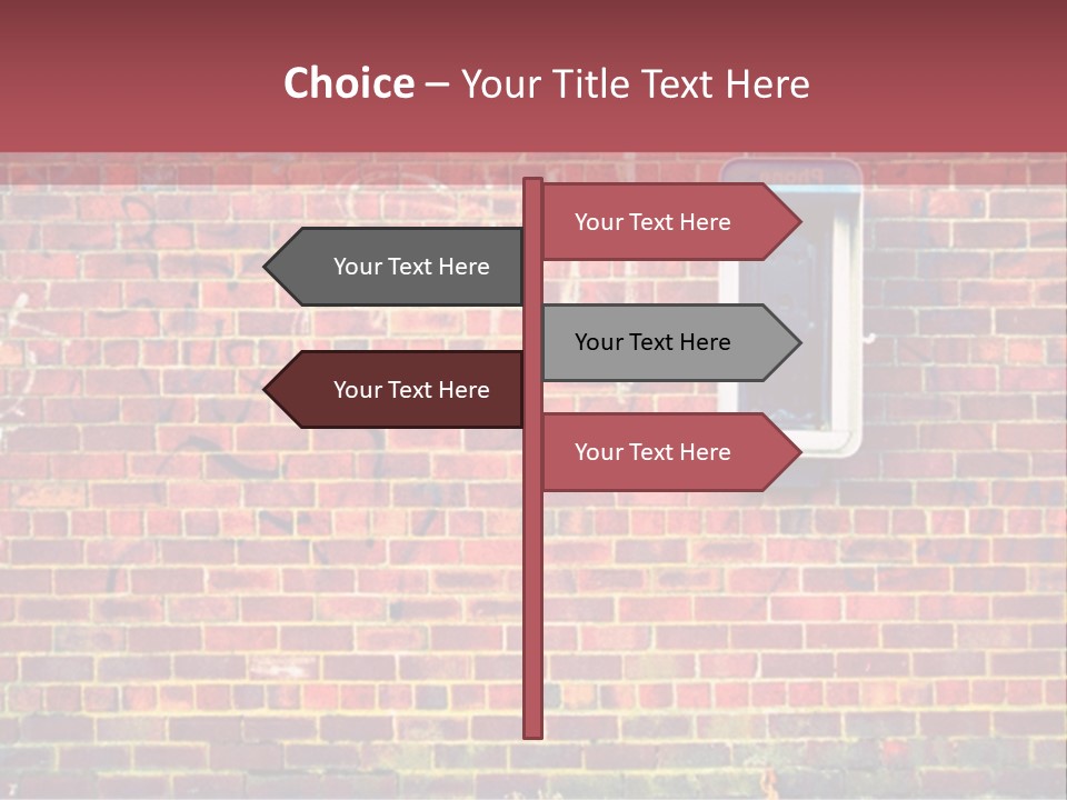 Telephone Art Stone PowerPoint Template