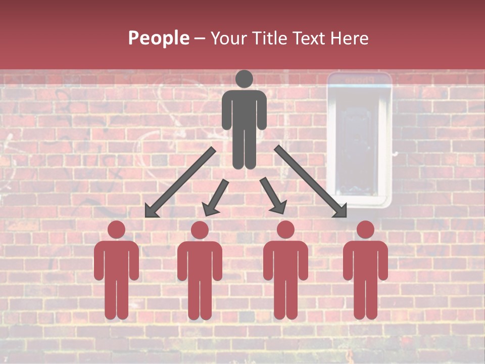 Telephone Art Stone PowerPoint Template