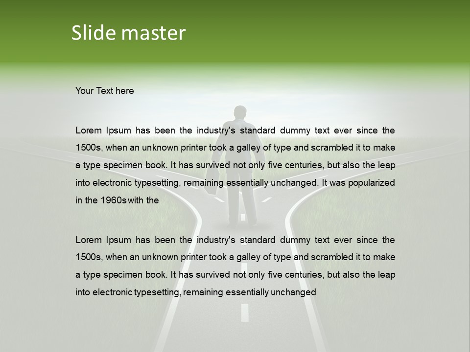 Focus Curve Wisdom PowerPoint Template