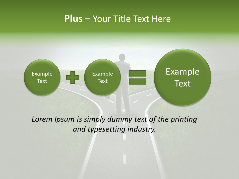 Focus Curve Wisdom PowerPoint Template