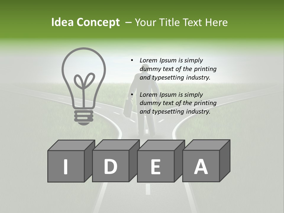 Focus Curve Wisdom PowerPoint Template