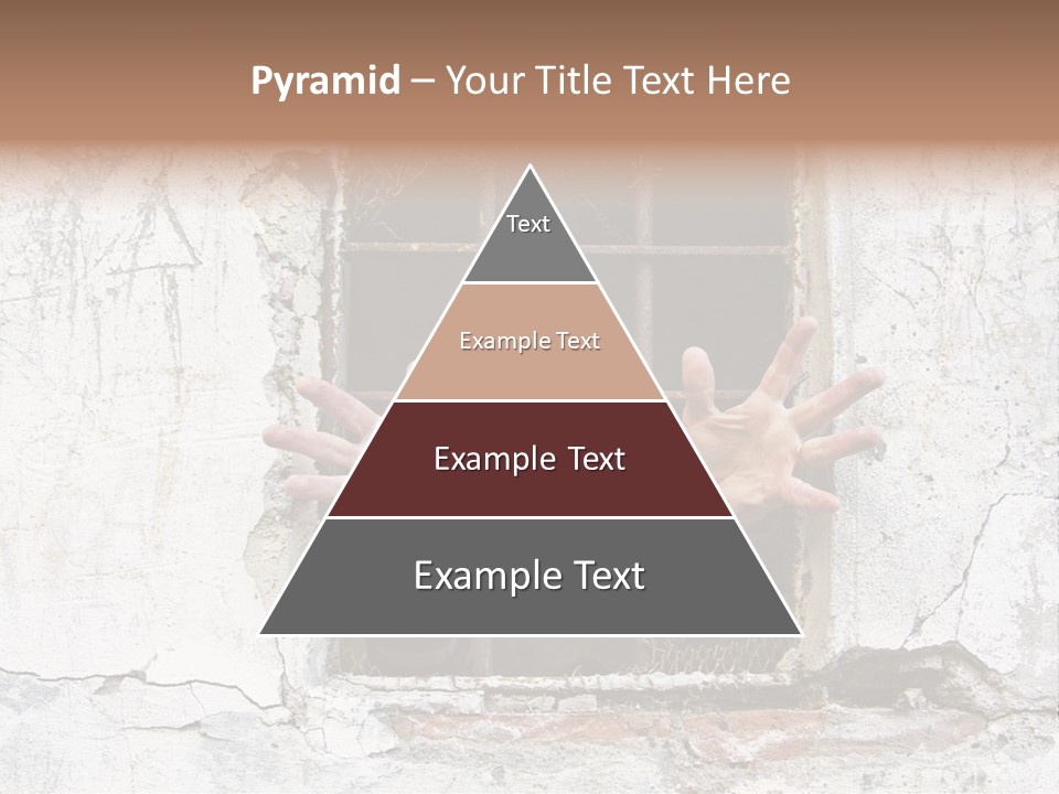 Jail Helplessly Grid PowerPoint Template