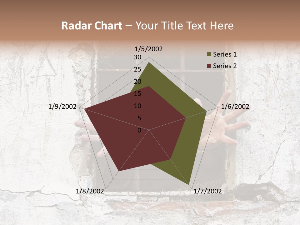 Jail Helplessly Grid PowerPoint Template