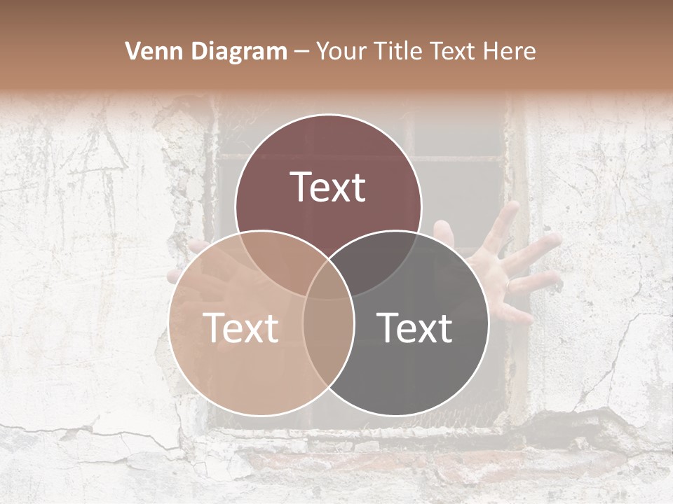 Jail Helplessly Grid PowerPoint Template