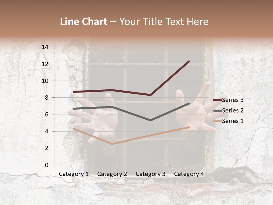 Jail Helplessly Grid PowerPoint Template