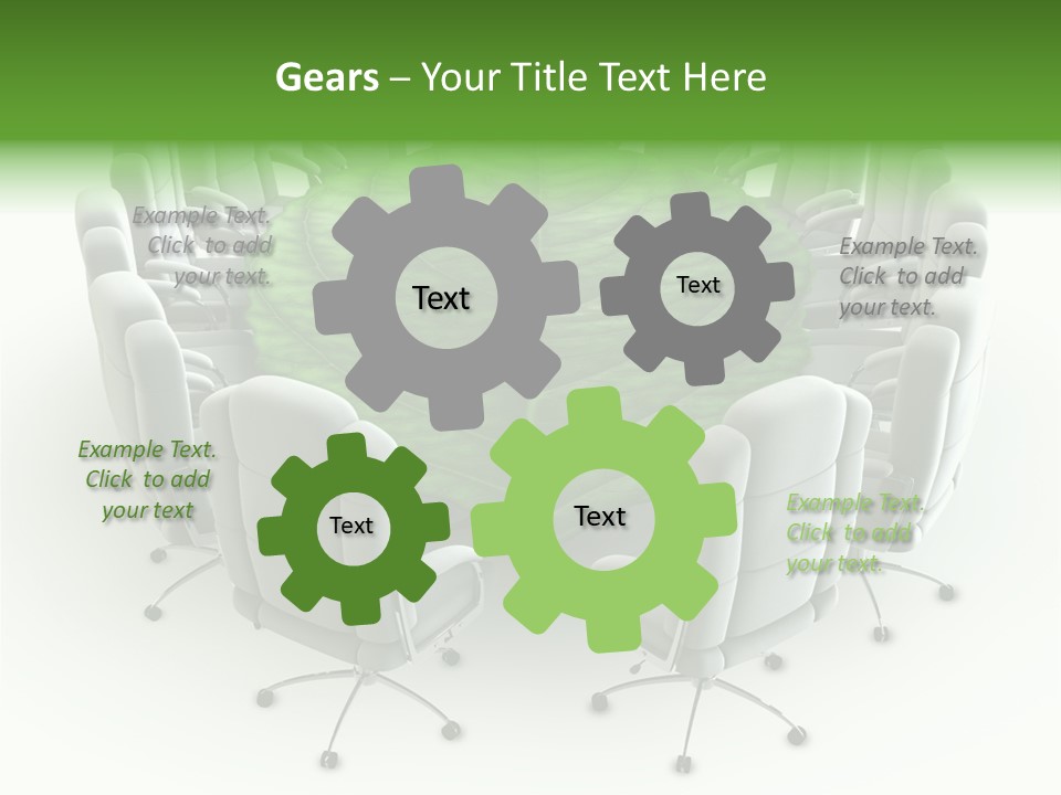 Teamwork Environment Corporation PowerPoint Template