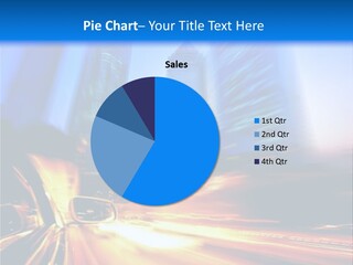 Color Tower Road PowerPoint Template