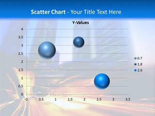 Color Tower Road PowerPoint Template