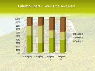 A Family Playing With A Soccer Ball In A Field PowerPoint Template