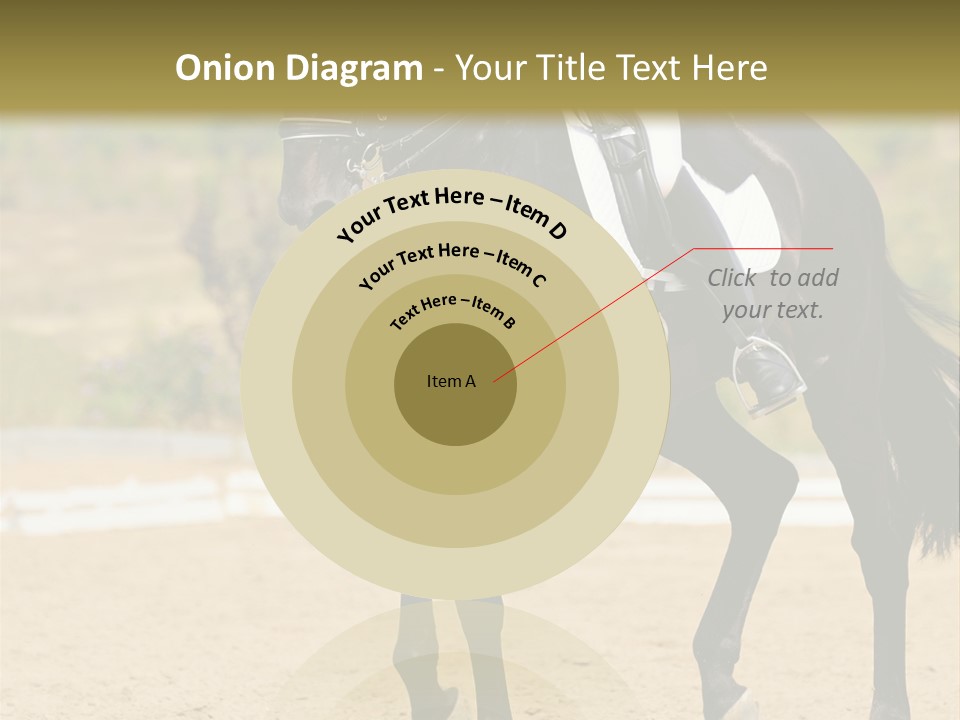 Bridle Dressing Dapple PowerPoint Template