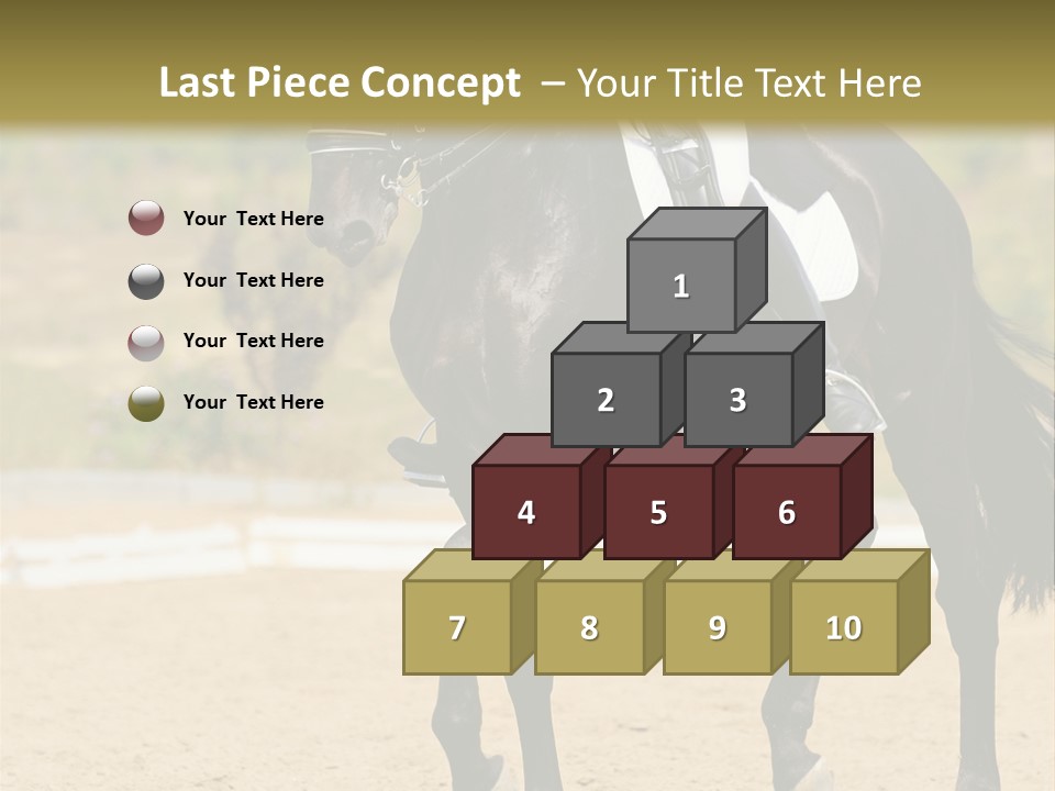 Bridle Dressing Dapple PowerPoint Template