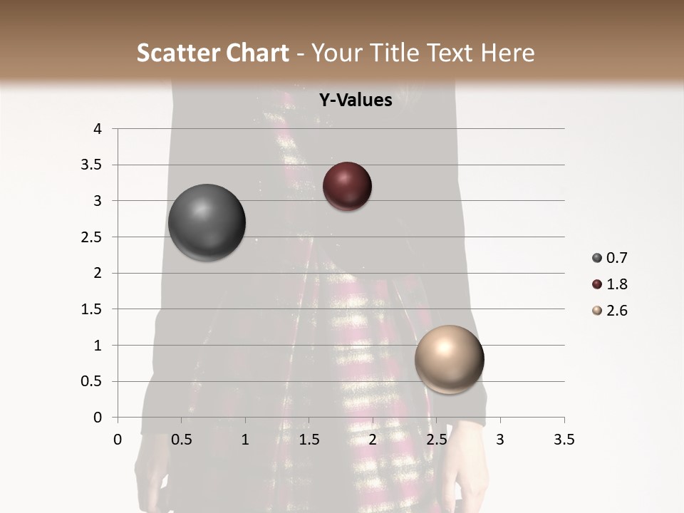 Stand Vogue Arm PowerPoint Template