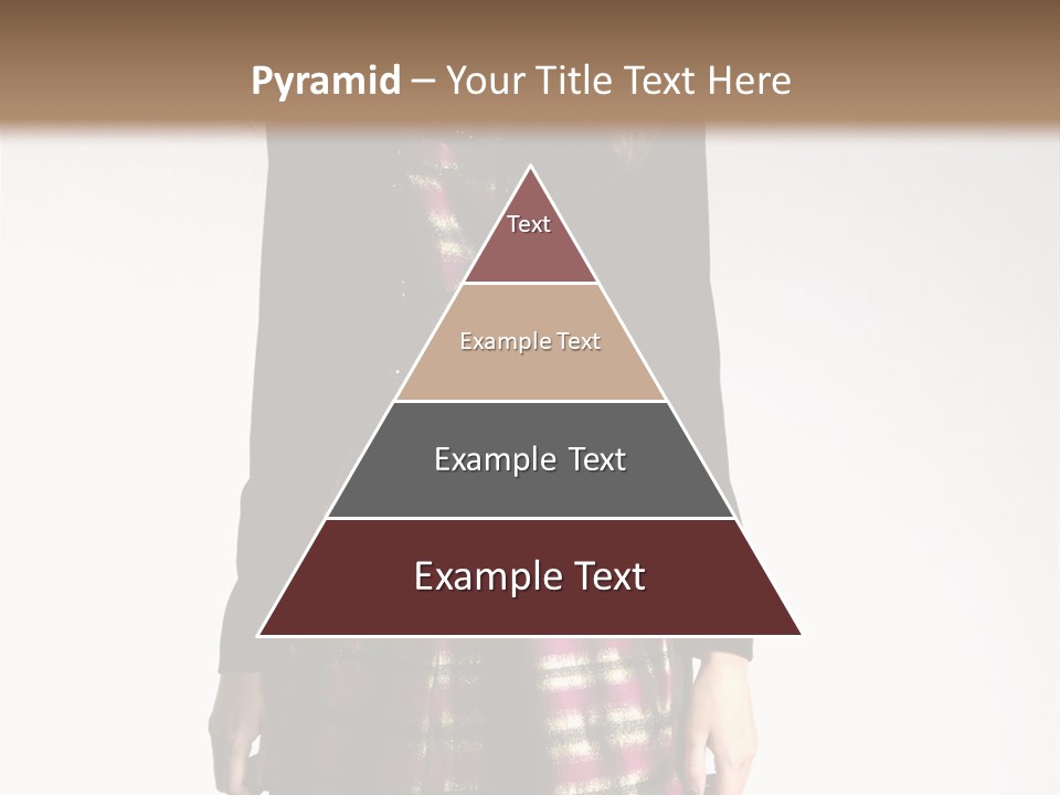 Stand Vogue Arm PowerPoint Template