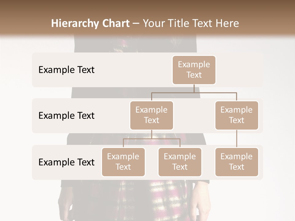 Stand Vogue Arm PowerPoint Template