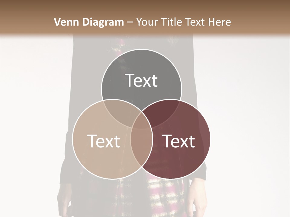 Stand Vogue Arm PowerPoint Template