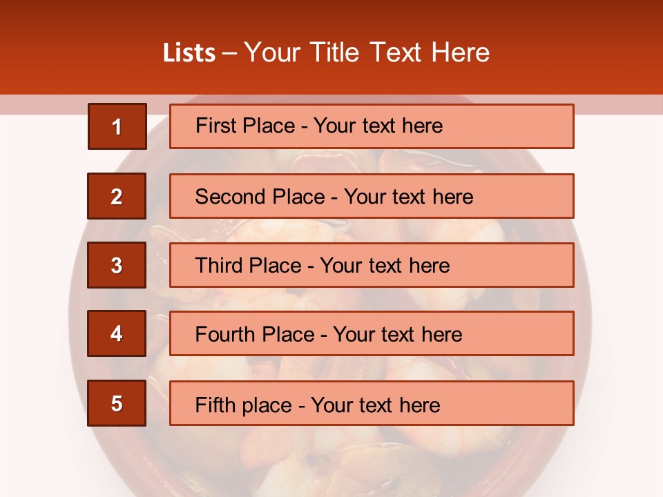 Snack Olive Dining PowerPoint Template
