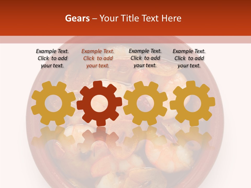 Snack Olive Dining PowerPoint Template